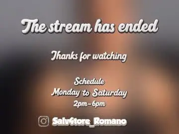 Chaturbate Live Sex Cam of salvatore_romanoo