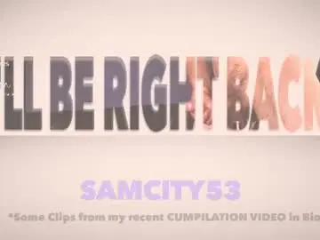 Chaturbate Sex Chat of samcity53