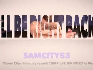 Chaturbate Nude Webcam of samcity53