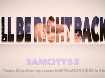 Chaturbate Private Sex Chat of samcity53