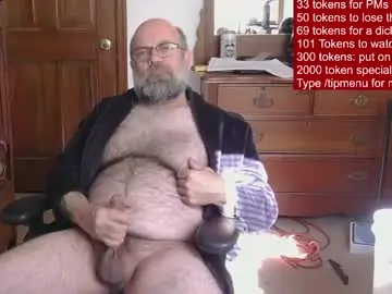 Chaturbate Best live sex cam show of hairydaddybear69